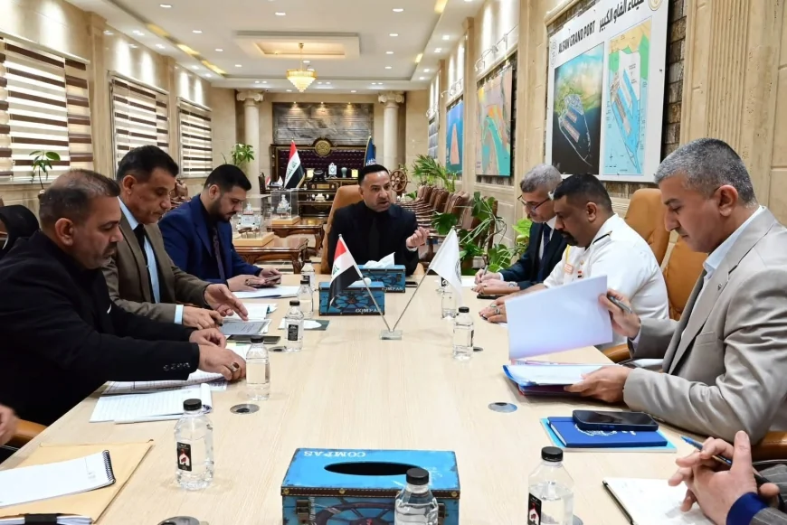 وزارة النقل.. "موانئ العراق" تبحث توحيد تصاريح دخول ومغادرة السفن لتسهيل الحركة الملاحية