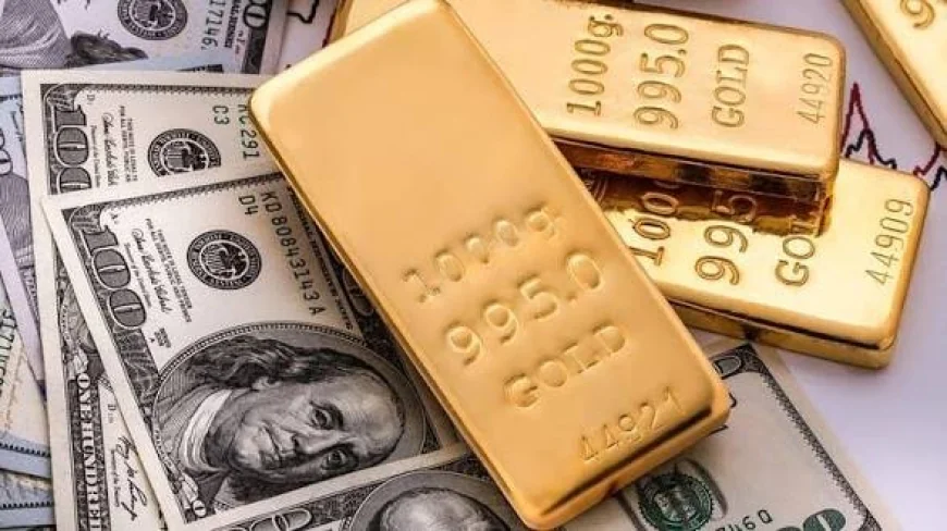 الذهب يواصل هبوطه مع قفزة "برنت" ومخاوف رفع الفائدة الأمريكية