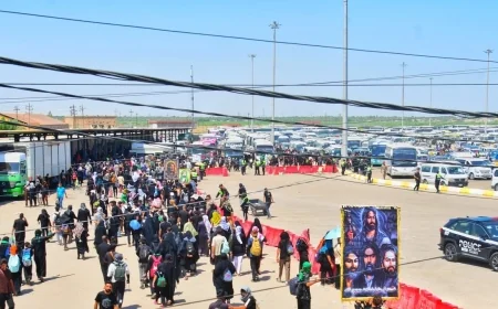المنافذ الحدودية: التفويج العكسي للزائرين يجري بانسيابية مع ارتفاع أعداد المغادرين