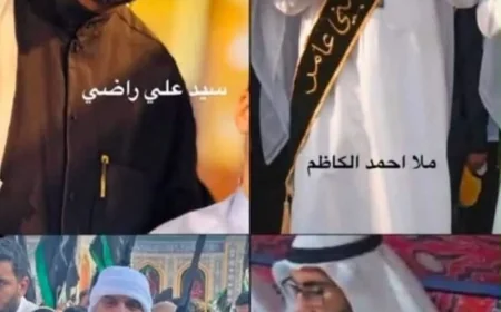 فاجعة تفطر القلوب.. الموت يغيب 4 من رواديد موكب "بني عامر" البصري في حادث مروري مروع أثناء عودتهم من كربلاء