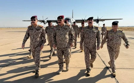 رئيس أركان الجيش يتفقد قاطع عمليات كركوك لمتابعة جاهزية القطعات والوضع الأمني