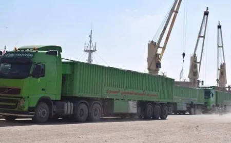التجارة: نقل 7 آلاف طن من الحنطة المحلية لدعم السلة الغذائية