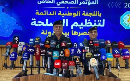 الداخلية: انشأنا بنك معلومات لحصر السلاح وأغلقنا 71 مقراً وهمياً يدعي الصلة بالحشد