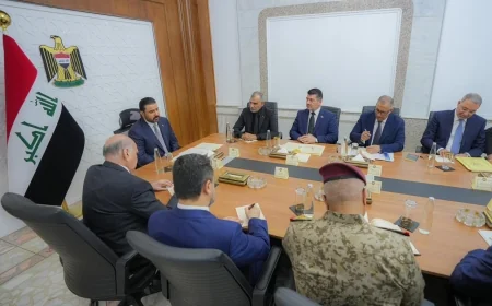الزيدي يؤكد حتمية إنهاء مهمة التحالف الدولي في نهاية ايلول المقبل ويوجه برفع الجاهزية الأمنية لحماية مصالح العراق
