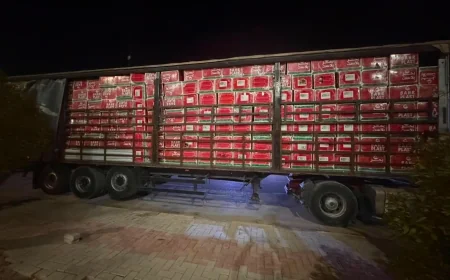 إحباط محاولة تهريب بضائع وتلاعب جمركي في منفذ زرباطية الحدودي