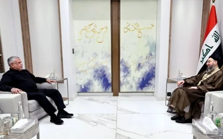 الحكيم والعامري يؤكدان دعم حكومة الزيدي في مهامها الخدمية والإصلاحية ومكافحة الفساد