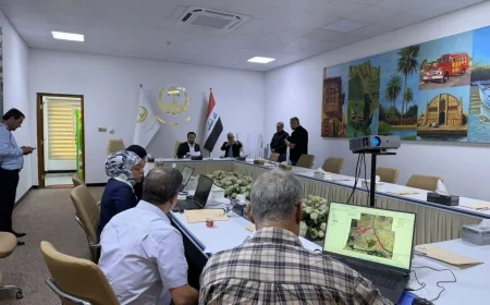 البصرة تبحث المخططات الفنية لتخصيص 135 ألف قطعة أرض ضمن مبادرة المليون وحدة سكنية
