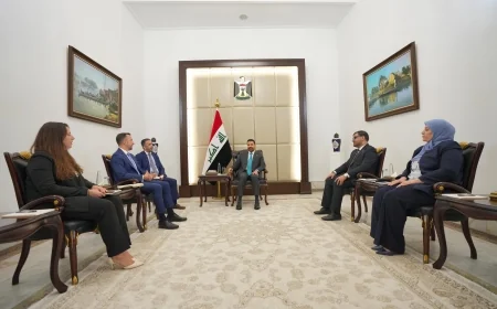 العراق يبحث تعزيز الشراكة الاقتصادية والانفتاح الاستثماري مع إيطاليا والاتحاد الأوروبي