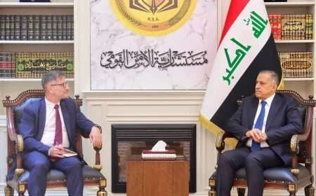 العبودي لسفراء الاتحاد الأوروبي: الدستور العراقي يمنع وجود جماعات مسلحة تهدد أمن الجوار