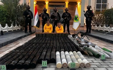 جهاز مكافحة الإرهاب يطيح بتاجري أسلحة في بغداد