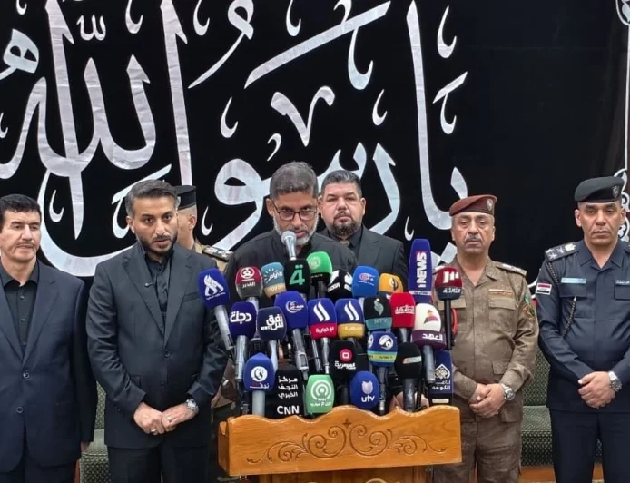 النجف الأشرف تستقبل 5 ملايين زائر في ذكرى وفاة الرسول (ص) وإعلان نجاح الخطط الأمنية والخدمية