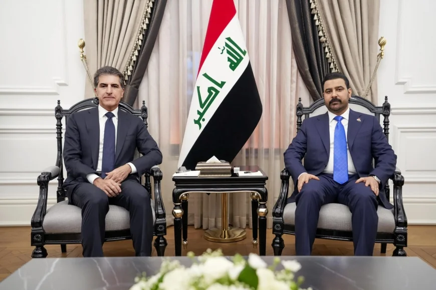 قمة بغداد وأربيل: الزيدي وبارزاني يتفقان على تصفية الملفات العالقة تحت سقف الدستور