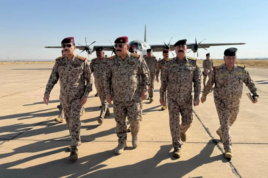 رئيس أركان الجيش يتفقد قاطع عمليات كركوك لمتابعة جاهزية القطعات والوضع الأمني
