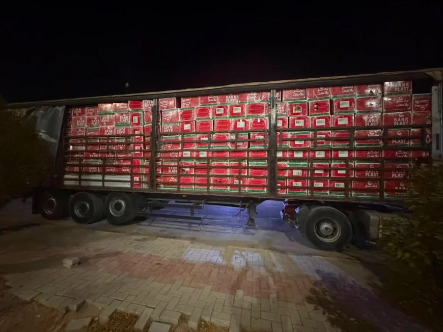 إحباط محاولة تهريب بضائع وتلاعب جمركي في منفذ زرباطية الحدودي
