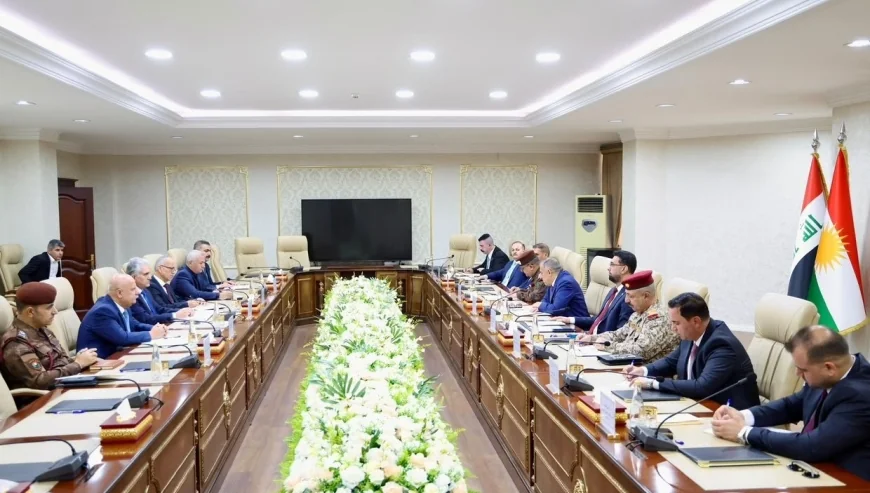 اللجنة العليا المعنية بتنفيذ بنود الاتفاق الأمني بين العراق وإيران تعقد اجتماعها في أربيل