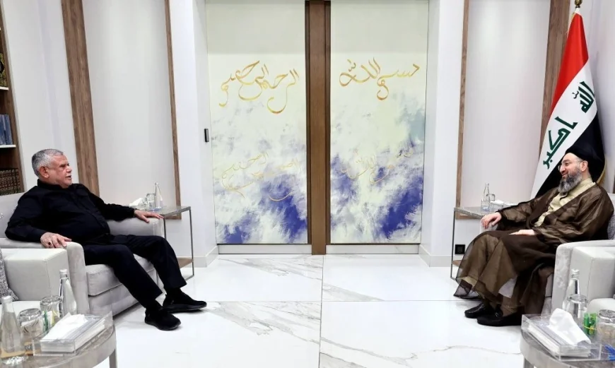 الحكيم والعامري يؤكدان دعم حكومة الزيدي في مهامها الخدمية والإصلاحية ومكافحة الفساد