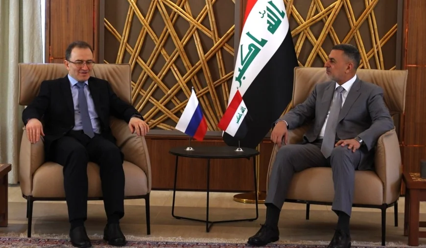 العيداني يبحث مع السفير الروسي سبل تعزيز التعاون الاقتصادي والاستثماري في البصرة