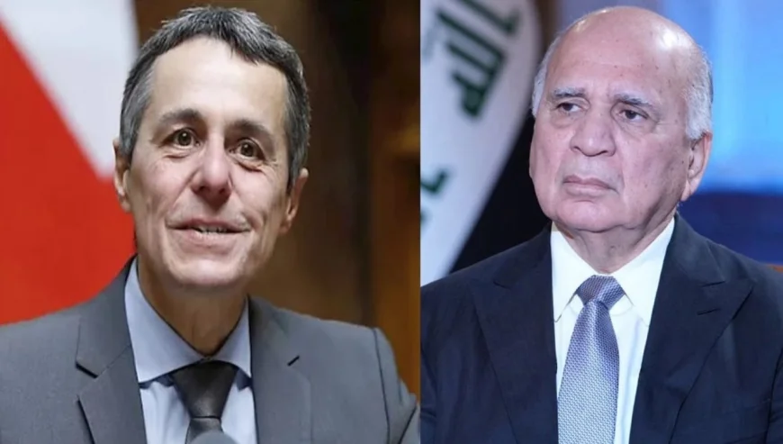 مباحثات عراقية سويسرية لتسمية سفراء جدد ودعم التهدئة في المنطقة