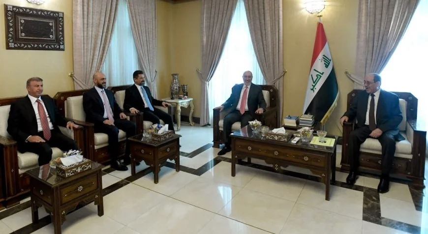 بغداد.. رئاستا الجمهورية و"دولة القانون" تؤكدان أهمية دعم الحكومة في تنفيذ برنامجها الوزاري