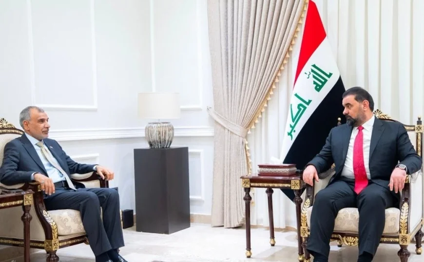 الحلبوسي والساري يبحثان في بغداد آليات إعداد مشروع الموازنة العامة الاتحادية لعام 2027