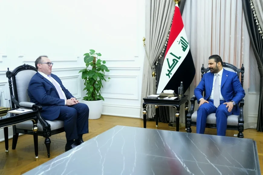 الزيدي يبحث مع القائم بأعمال السفارة الأمريكية تعزيز الشراكة بمناسبة انتهاء مهام عمله