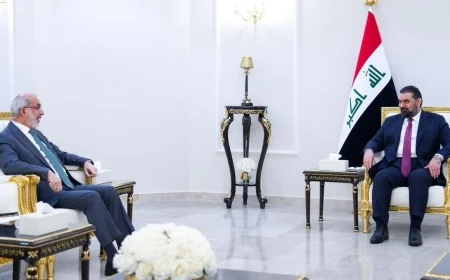 رئيس البرلمان ووزير النفط  يبحثان خطط زيادة الإنتاج النفطي وتعظيم موارد الدولة الاستثمارية