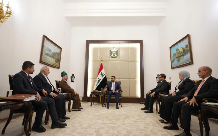 رئيس الوزراء يثمن جهود العتبات المقدسة في خدمة الزائرين ويؤكد دعم الحكومة لمشاريعها