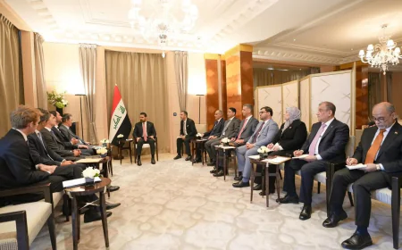 العراق يبحث مع بنك روتشيلد تعزيز التعاون المصرفي والاستثماري الدولي