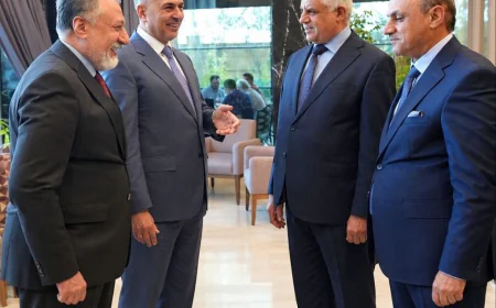 العيداني يبحث مع نائب رئيس مجلس محافظة ميسان تعزيز التعاون والتنسيق بين المحافظتين