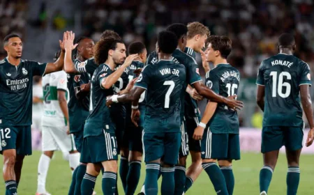 بصدمة الريموتادا والإنقاذ القاتل.. ريال مدريد يفلت من فخ إلتشي بثلاثية مثيرة في الليغا