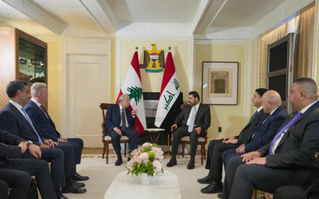 رئيس مجلس الوزراء يؤكد من نيويورك حرص العراق الثابت على إسناد لبنان وتعزيز آفاق التعاون الثنائي