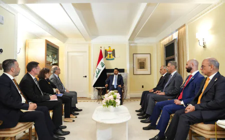 الزيدي يبحث مع صندوق النقد الدولي الإصلاحات المالية ومواجهة الأزمات الاقتصادية العالمية