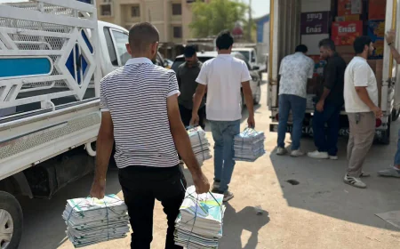 تربية البصرة تبدأ توزيع دفعة جديدة من الكتب المنهجية استعداداً للعام الدراسي الجديد