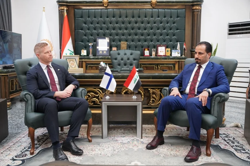 مباحثات بصرية – فنلندية لتأسيس صالون لرجال الأعمال وتعزيز الشراكات الاستثمارية والتعليمية