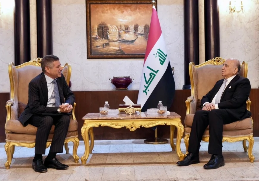 وزير الخارجية يبحث مع القائم بالأعمال الأمريكي التطورات السياسية والأمنية وتداعيات الحرب على العراق