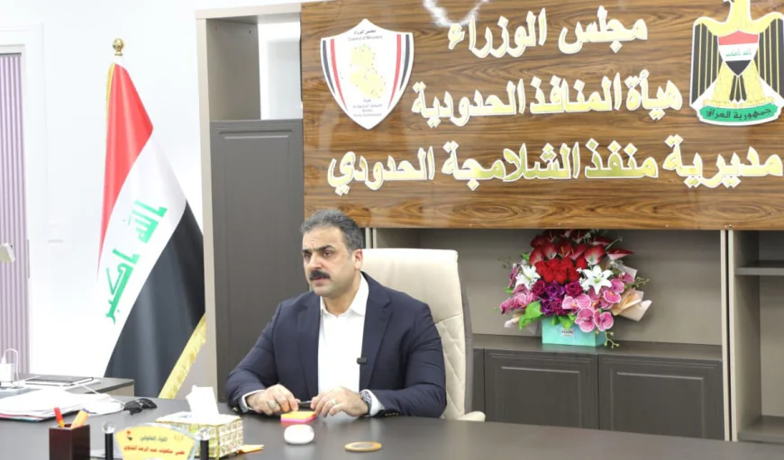 في زيارة مفاجئة للشلامجة.. الوائلي يأمر بمنع عبور الشاحنات قبل إتمام "النفاض" ومطابقة الحمولات