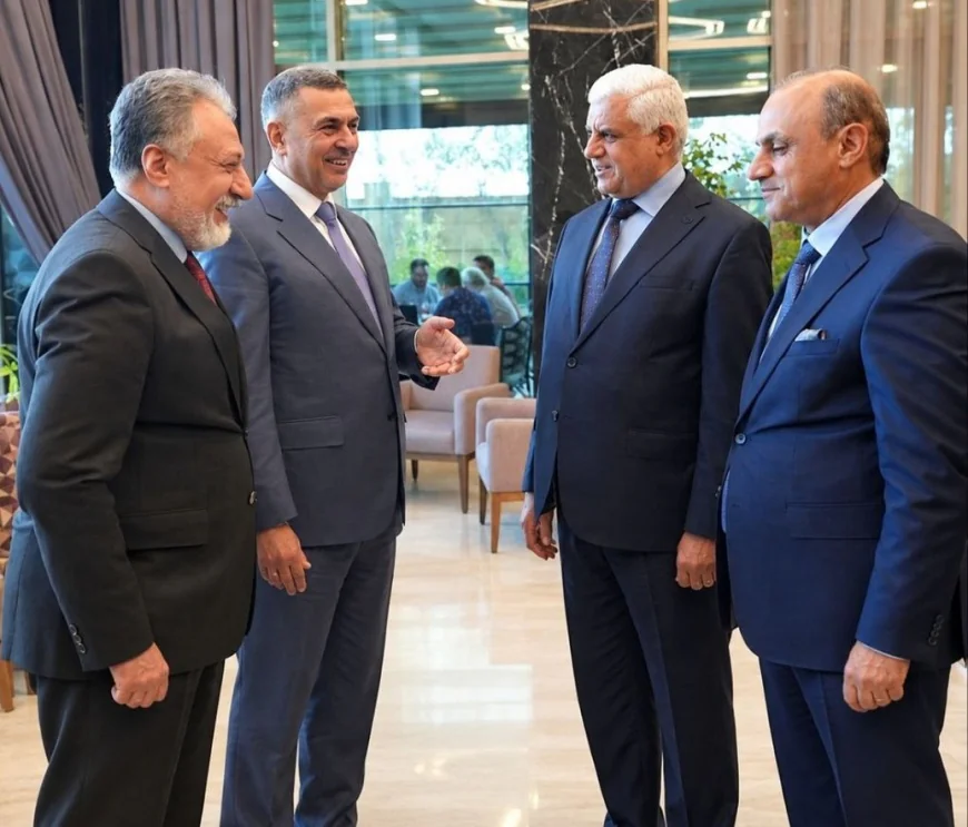 العيداني يبحث مع نائب رئيس مجلس محافظة ميسان تعزيز التعاون والتنسيق بين المحافظتين