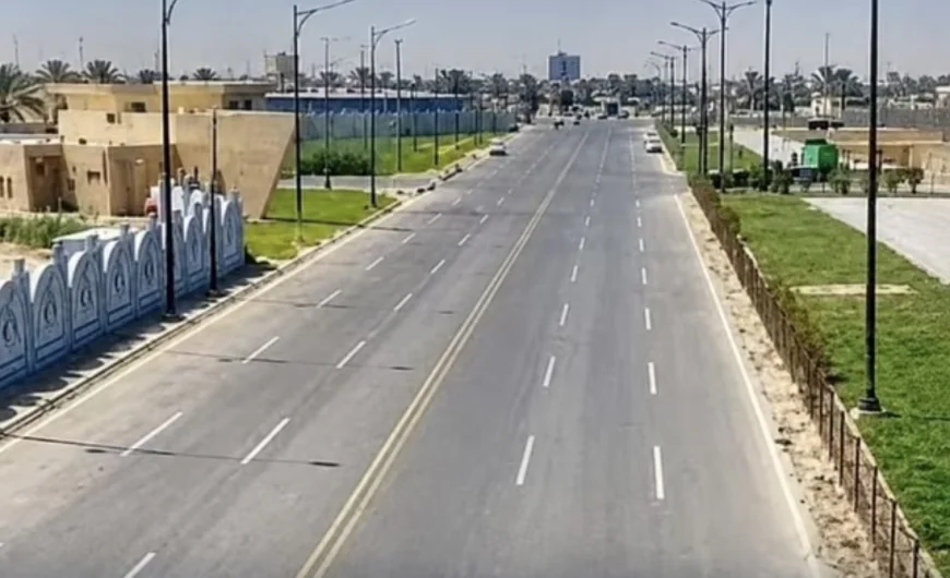 المرور تعلن قطع شارع المدينة الرياضية في البصرة لمدة 45 يوماً لأعمال الصيانة