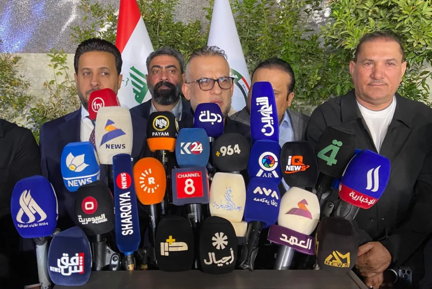 كتلة صادقون النيابية تعلن المضي بإجراءات استجواب وزير النفط وتربط إرسال قانون الحشد الشعبي بعودة رئيس الوزراء
