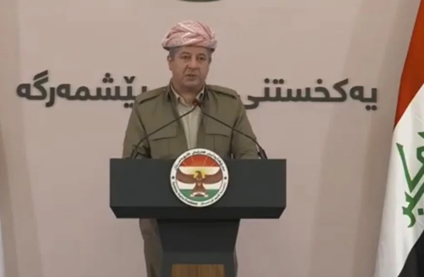 مسرور بارزاني يعلن توحيد قوات البيشمركة ويثمن دعم رئيس الوزراء علي الزيدي للإقليم