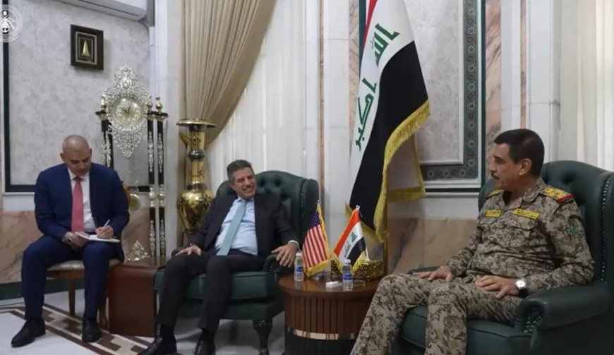 رئيس أركان الجيش يبحث التعاون العسكري مع القائم بالأعمال الأمريكي الجديد