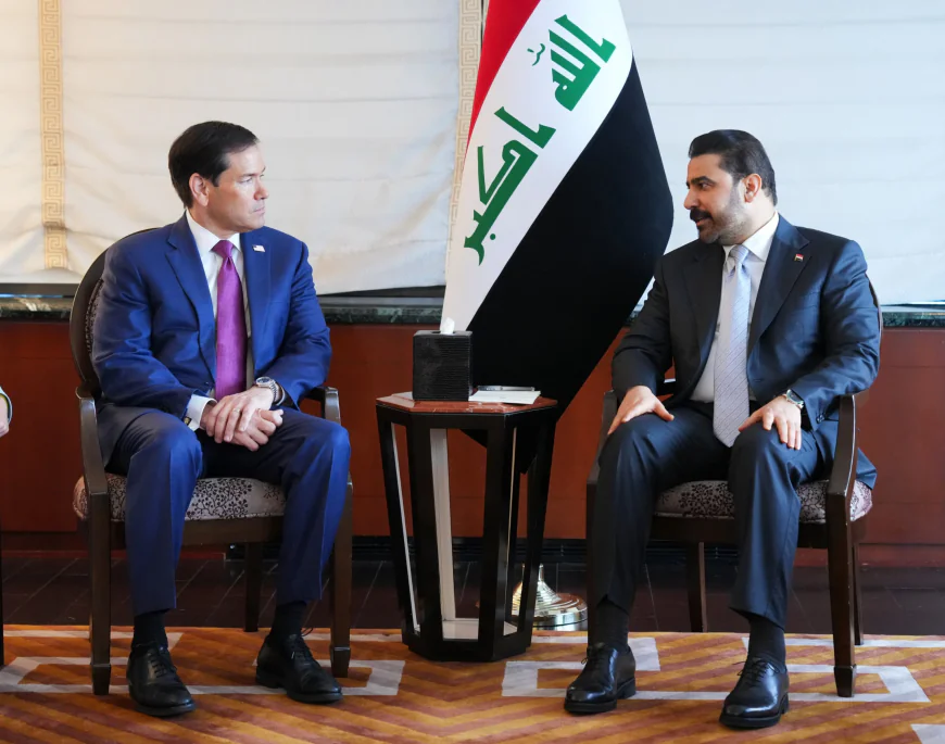 الزيدي يؤكد لروبيو عزم الحكومة العراقية على استكمال الاستحقاقات السيادية وحصر السلاح بيد الدولة