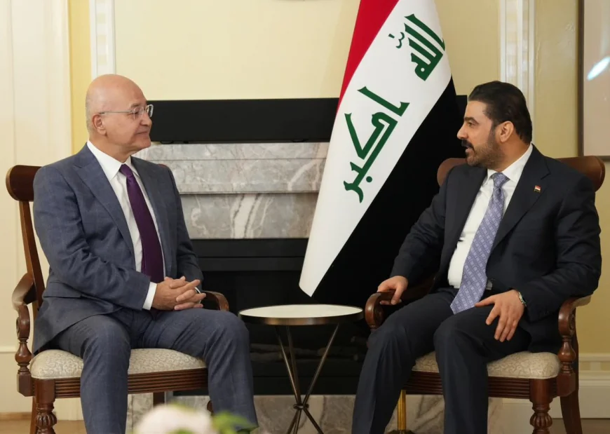 رئيس مجلس الوزراء علي فالح الزيدي يستقبل المفوض السامي للأمم المتحدة لشؤون اللاجئين السيد برهم صالح في نيويورك
