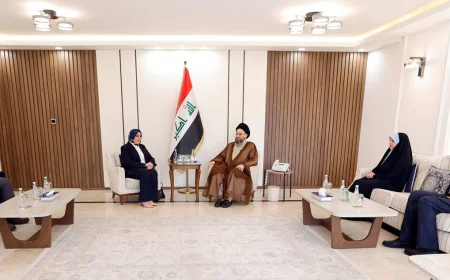 السيد الحكيم يدعو لترشيد الإنفاق وتعزيز الإيرادات لمواجهة التحديات المالية