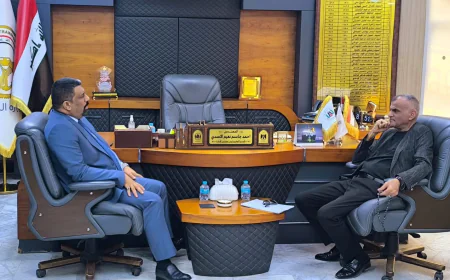 بتوجيه من العيداني.. معاون محافظ البصرة يبحث دعم مرضى السرطان من العائلات دون خط الفقر
