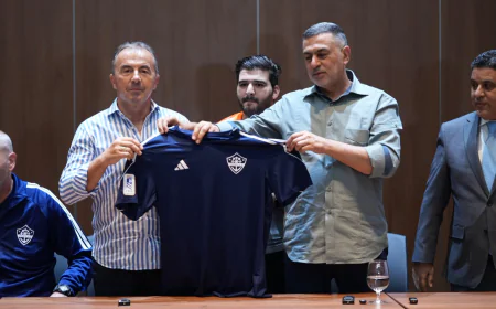 العيداني يقدم الصربي رادولوفيتش مدرباً جديداً لنادي الميناء