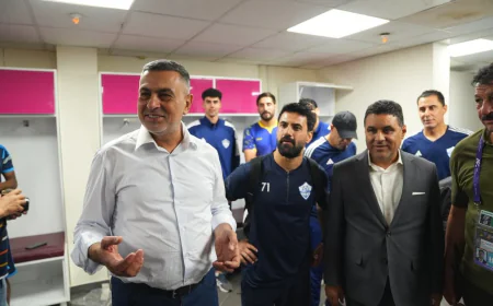العيداني: الميناء يستهدف المنافسة على لقب الدوري العراقي في الموسم المقبل