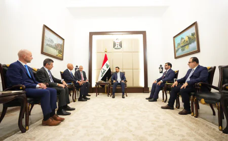 رئيس الوزراء يبحث مع مبعوث أمريكي تعزيز التعاون الثنائي وجهود الاستقرار الإقليمي