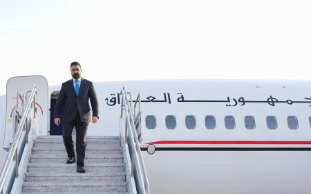 رئيس الوزراء العراقي علي فالح الزيدي يصل إلى الرياض في زيارة رسمية للمملكة العربية السعودية