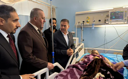 مدير مكافحة المخدرات الفريق أحمد الزركاني يتفقد جرحى مواجهة البصرة ويؤكد تضاعف أسعار السموم لـ10 مرات نتيجة تضييق الخناق